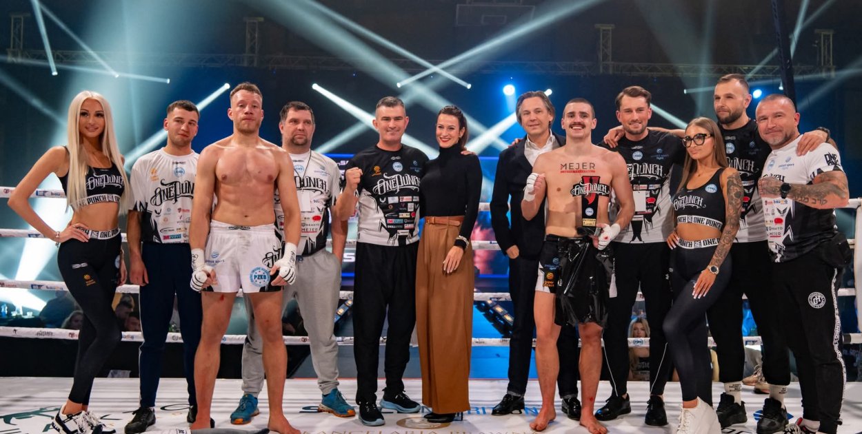 Kacper Śleszyński z Rebelii zwycięzcą walki w Piotrkowie Trybunalskim