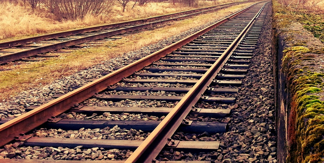 Miechucino. Budowa linii kolejowej. Zamknięty fragment jednej z ulic