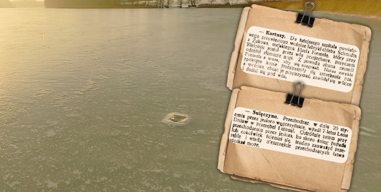 Śmierć pod lodem, "czerwone chmury" na niebie - to działo się 100 lat temu