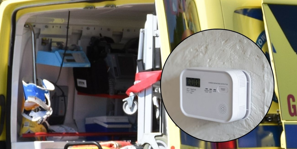 Kiełpino. Pomoc nadeszła w ostatniej chwili. Czad jest bardzo groźny!