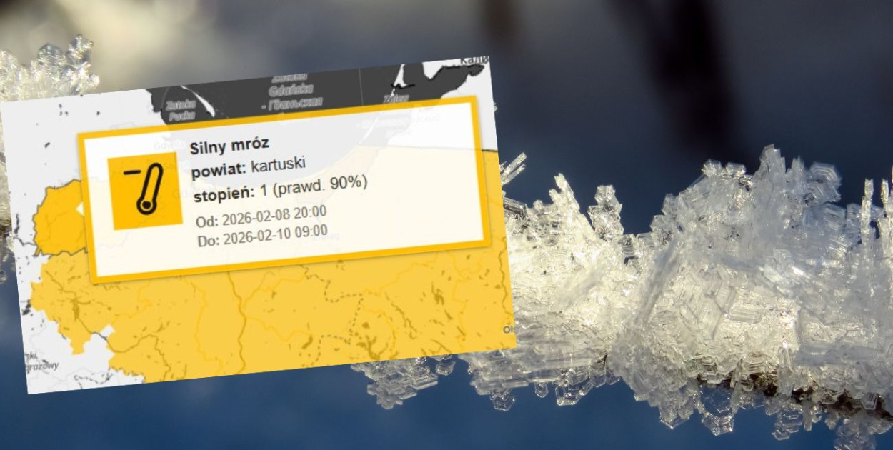 Wraca silny mróz. Temperatura mocno spadnie także na Kaszubach