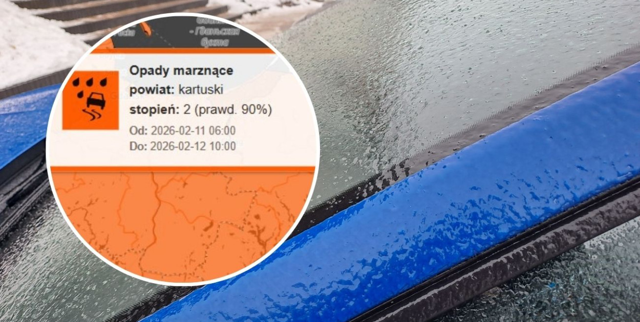 Znów będzie bardzo ślisko. Pojawiły się alerty RCB