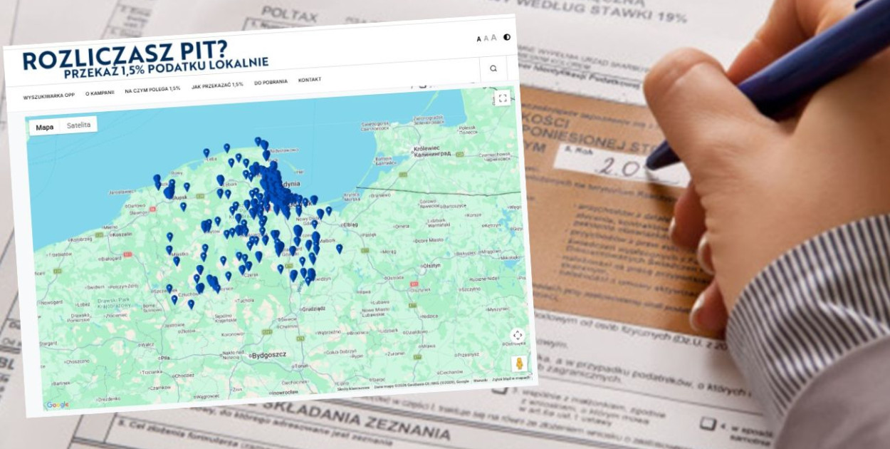 Region. Pomagaj lokalnie! Sprawdź komu możesz przekazać 1,5 proc. podatku