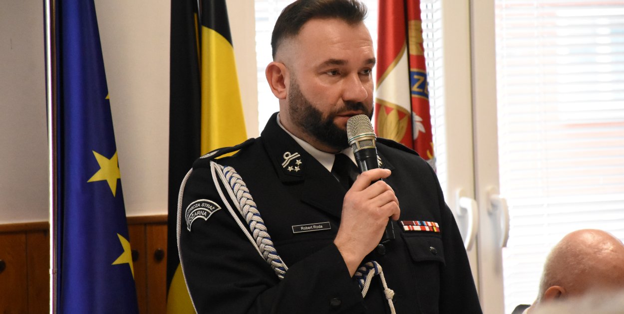 Robert Roda prezesem OSP Sulęczyno na kolejną kadencję