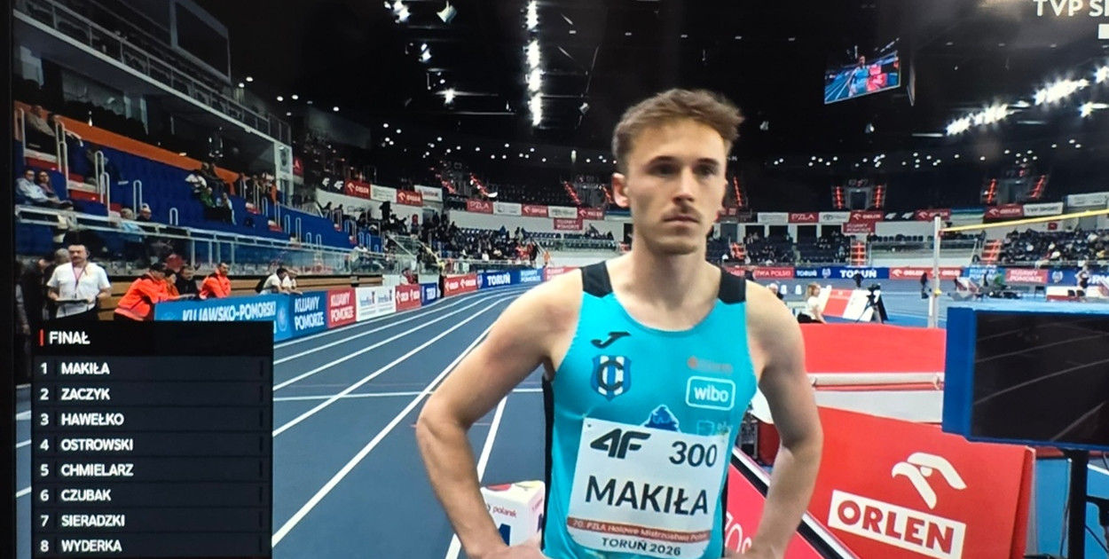 Lekkoatletyka. Karol Makiła z  Cartusii wywalczył Mistrzostwo Polski