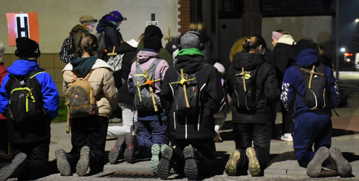 Ekstremalne Drogi Krzyżowe ponownie w Sierakowicach, Kartuzach i Leźnie