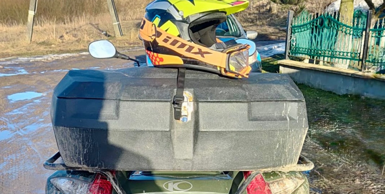 Sierakowice. 12-latek na quadzie uciekał przed policją!