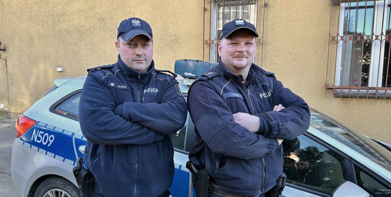 Sekundy decydowały o życiu 26-latka. Policjanci zdążyli w ostatniej chwili