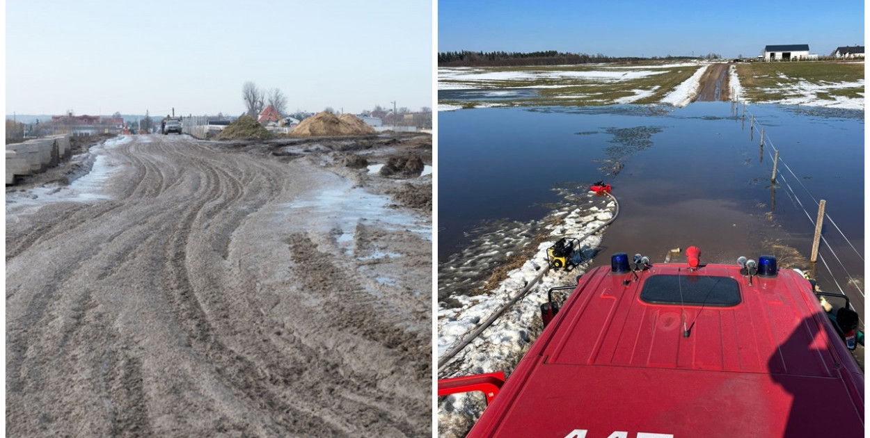 Trudna sytuacja na drogach w gm. Żukowo