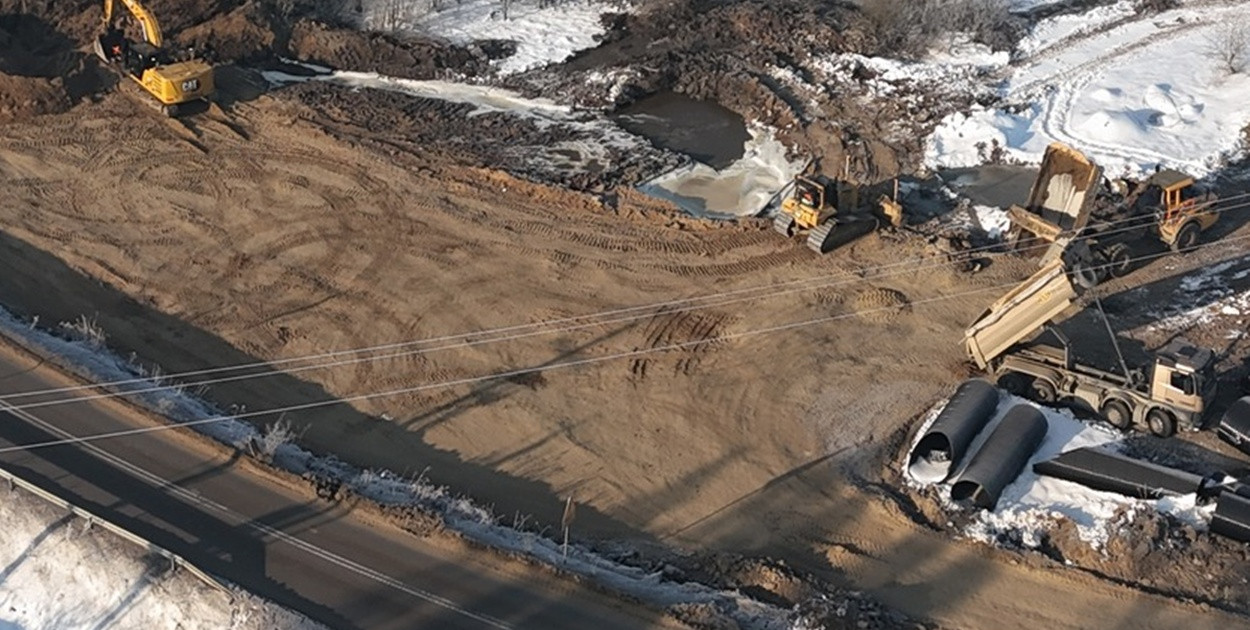 Kartuzy. Coraz większe opóźnienie przy budowie II etapu obwodnicy
