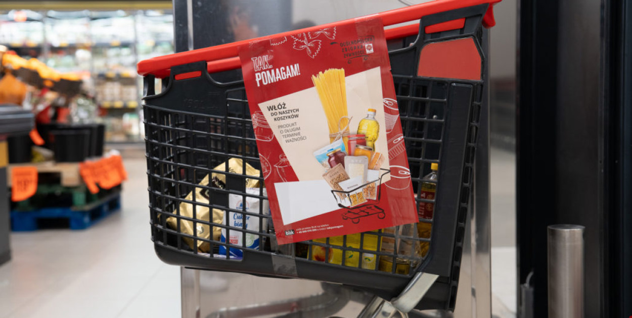 Ruszyła przedświąteczna zbiórka żywności, także w sklepach pow. kartuskiego