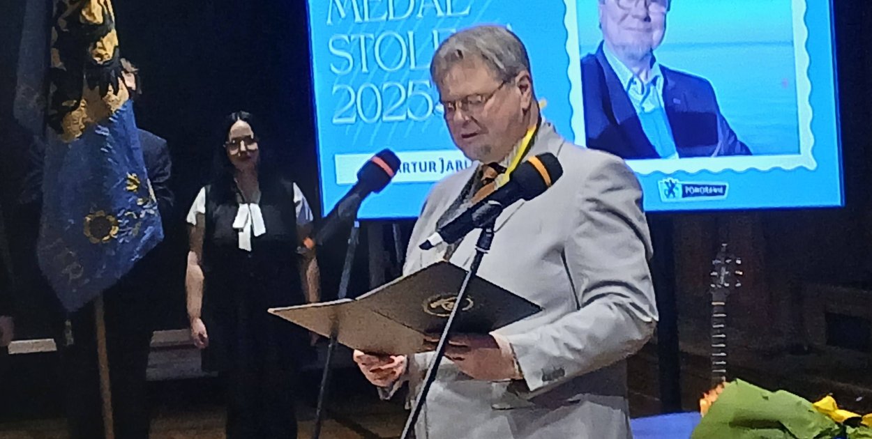 Region. Artur Jabłoński odznaczony Medalem Stolema