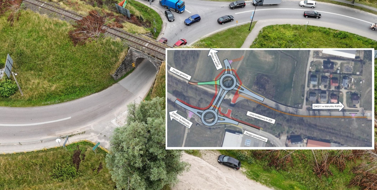 Sierakowice. Do 1 kwietnia można składać uwagi ws. skrzyżowania