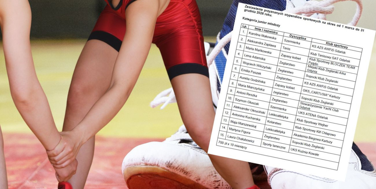 Zawodniczki z Kartuz wśród stypendystów Marszałka Województwa