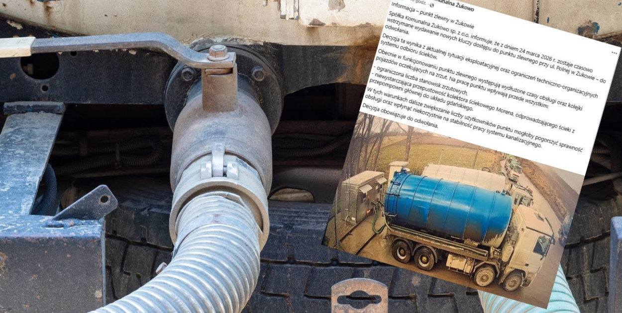 Żukowo. Kłopoty z przepustowością systemu ściekowego