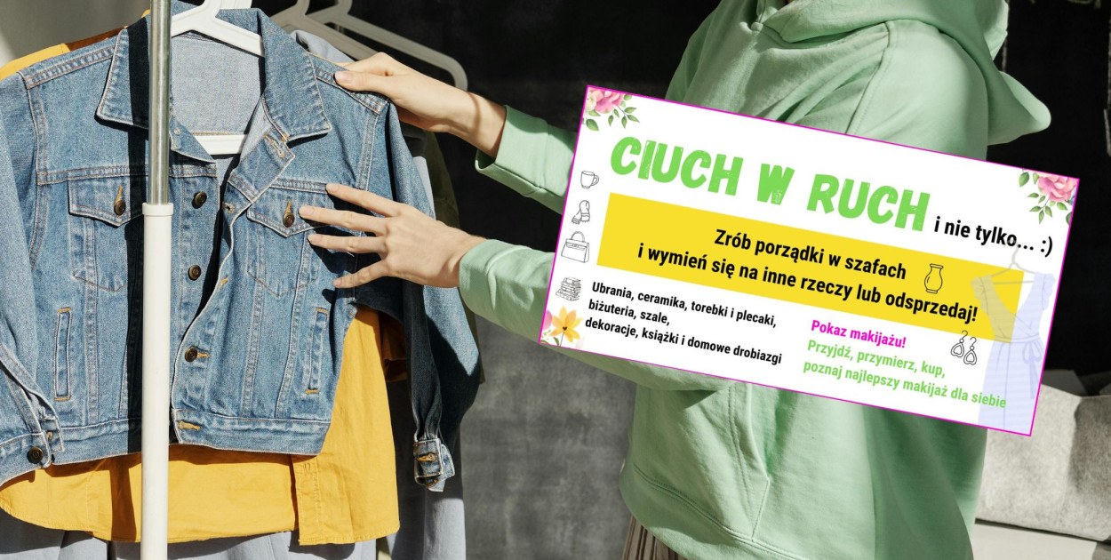 Sąsiedzka szafa w Sulęczynie. Ubrania dostaną drugie życie