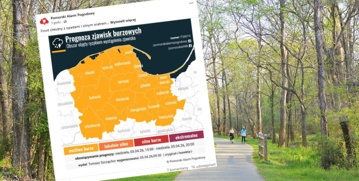 Czeka nas huśtawka pogodowa. Możliwe nawet burze