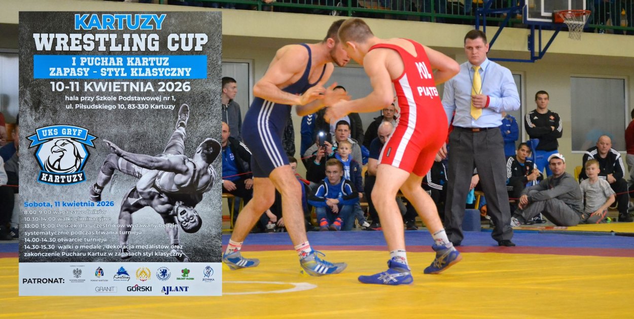 Wkrótce pierwszy Puchar Kartuz w zapasach w stylu klasycznym