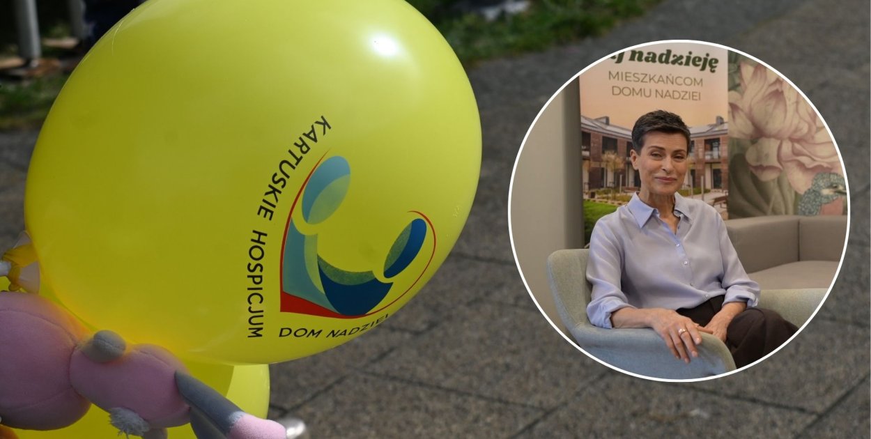Kartuzy. Wkrótce Pola Nadziei. Do wsparcia hospicjum zachęca Danuta Stenka