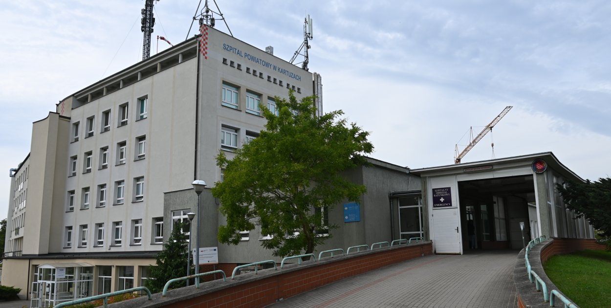 Kartuzy. Przy szpitalu powstaną miejsca tymczasowego ukrycia