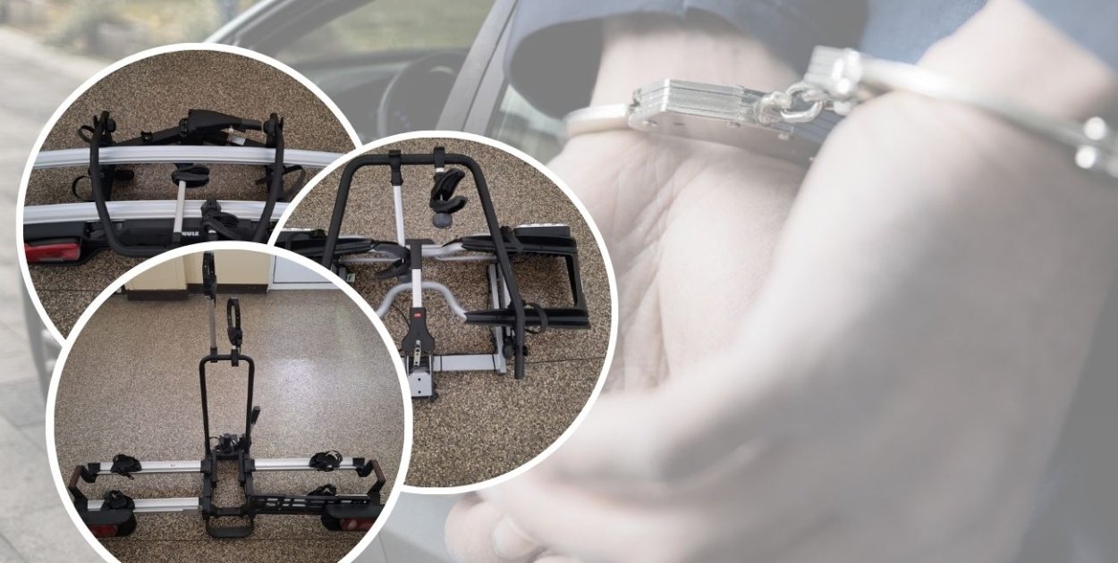 Kradł drogie bagażniki na rowery. Mieszkaniec gm. Żukowo zatrzymany