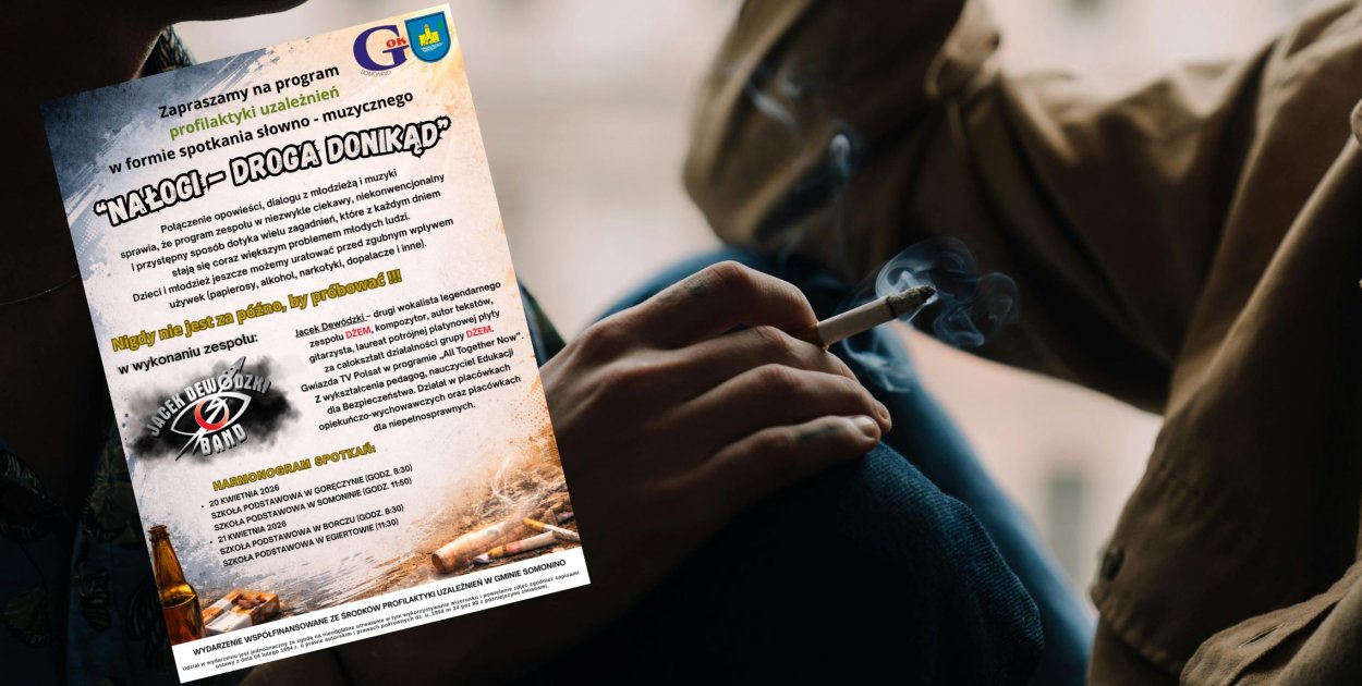 Były wokalista Dżemu spotka się z młodzieżą. Ważna akcja w gm. Somonino