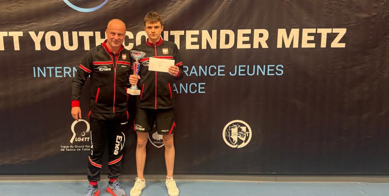 Tenis stołowy. Samuel Michna z najwyższym trofeum we Francji