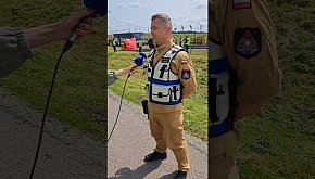Duże ćwiczenia służb na odcinku OMT nieopodal Misz