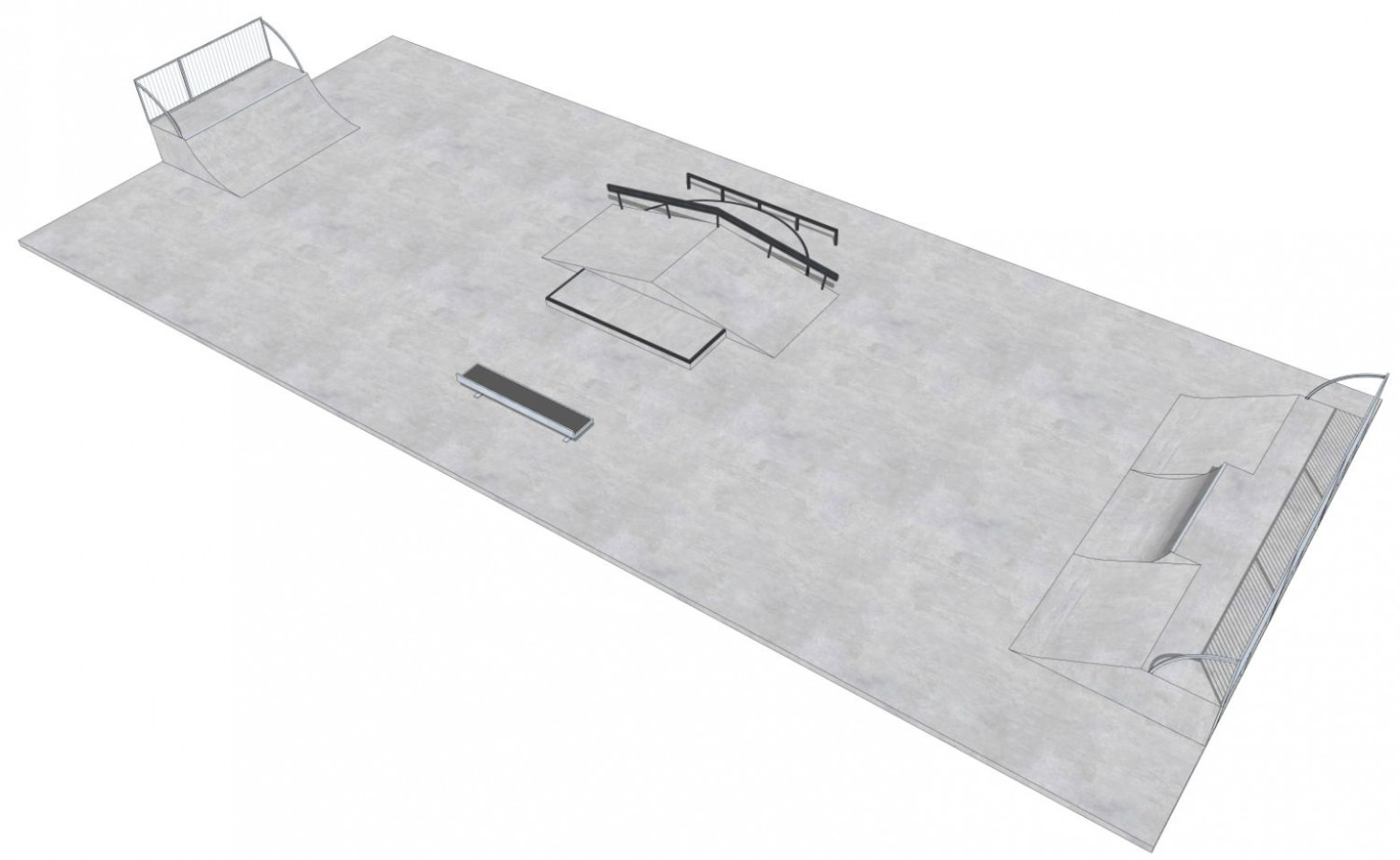 Wizualizacja skateparku. fot. materiały UG Żukowo