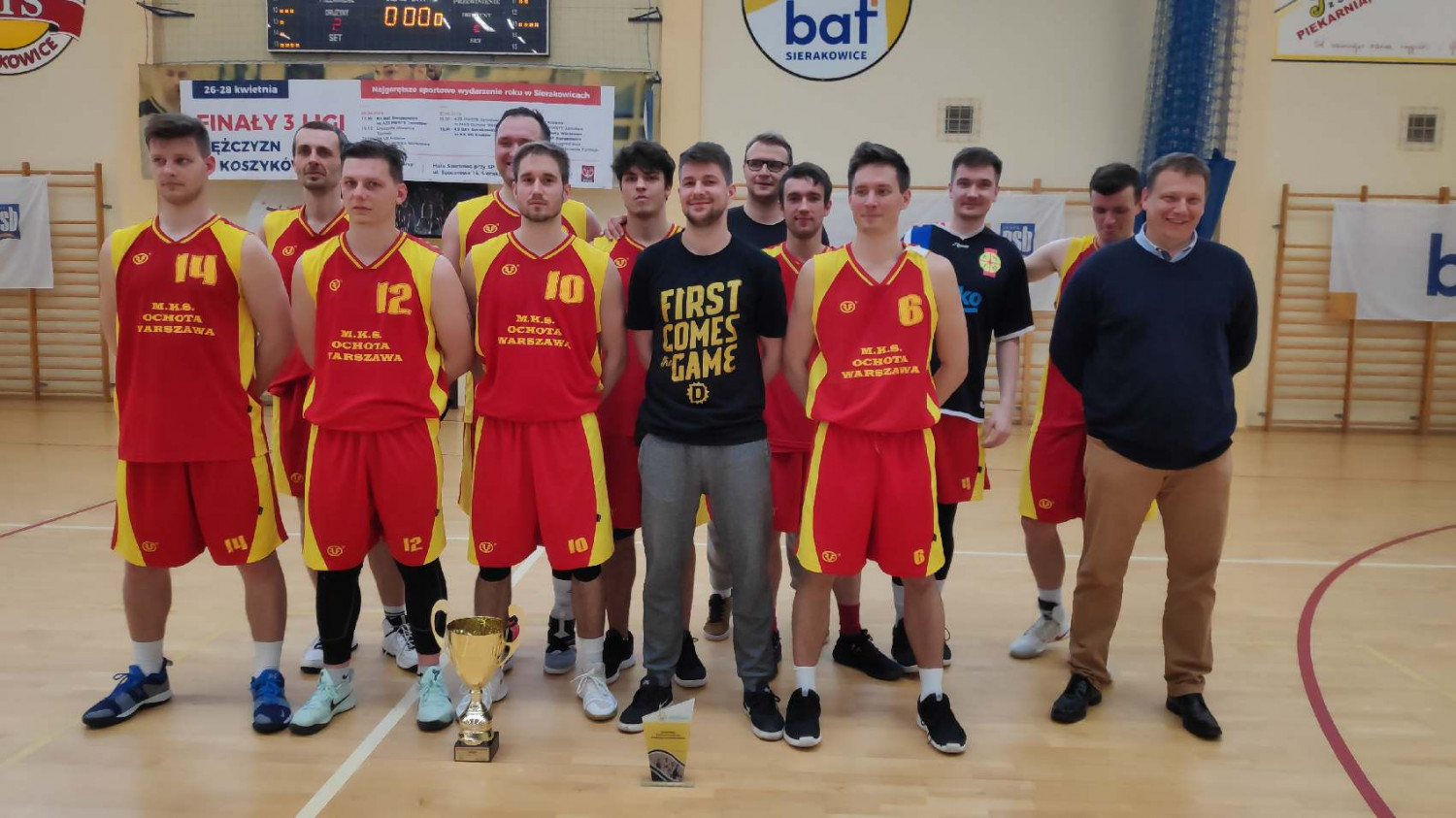 Zwycięska drużyna. fot.KS BAT